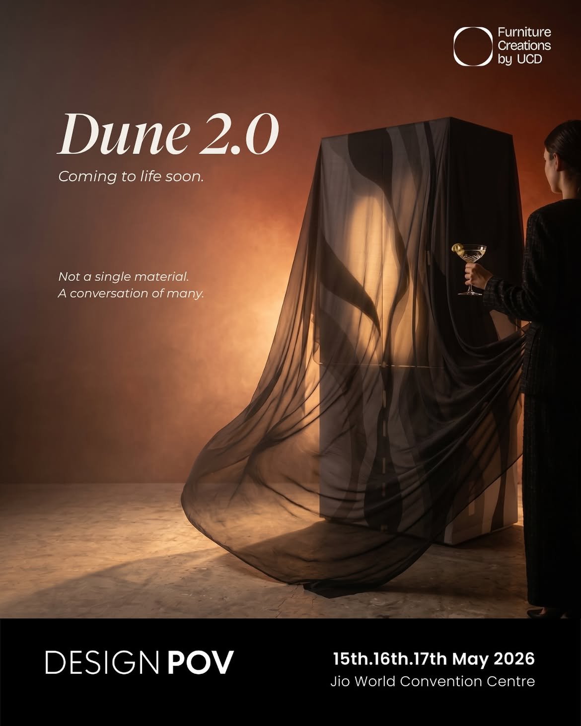 Design POV teaser: Dune 2.0 coming to life soon, 15 to 17 May 2026, Jio World Convention Centre